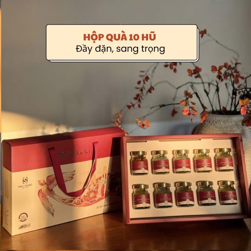 hộp quà 10 hũ
